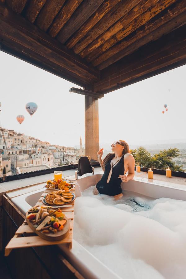Bed and Breakfast Karma Cappadocia Üçhisar Esterno foto